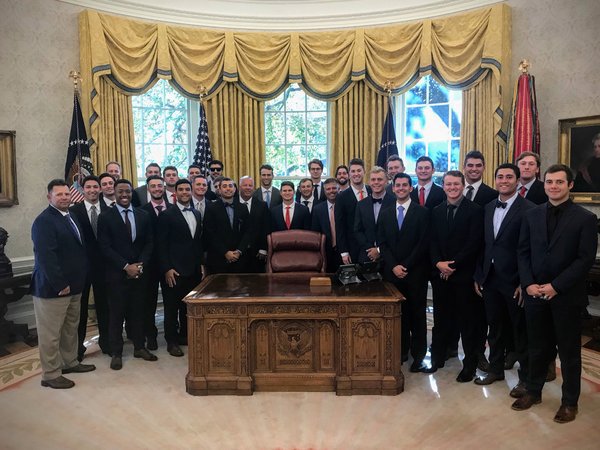 Florida Gators Baseball in The Oval Office